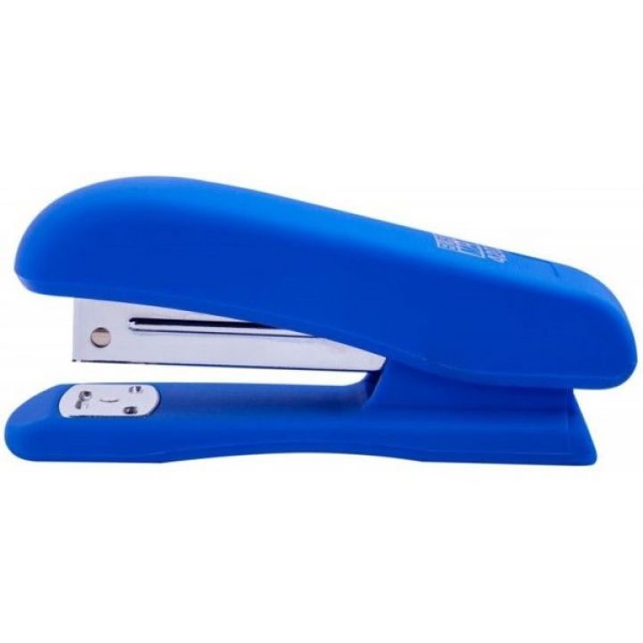 Степлер пластиковый  №24 Buromax Rubber Touch 20 листов синий (BM.4202-02)