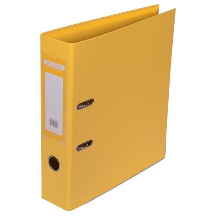 Папка-реєстратор 70 мм Buromax ELITE А4 двостороння жовтий (BM.3001-08c)