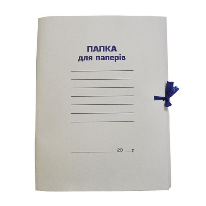 Папка на зав'язках Buromax А4 картон (BM.3356)