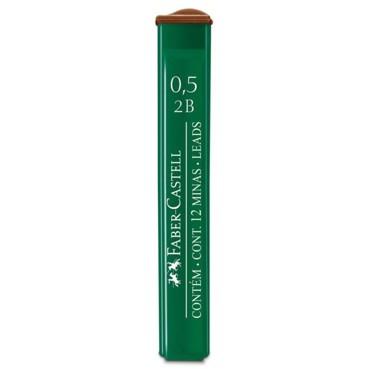 Грифели для карандашей 2B Faber-Castell (9125-2B-05)