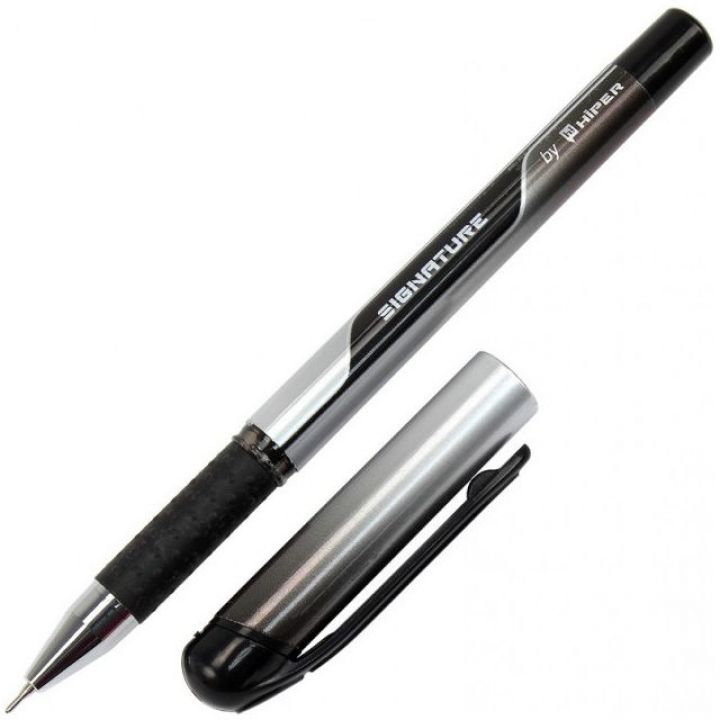 Ручка шариковая масляная Signature HO-100 Hiper (25016418.black)