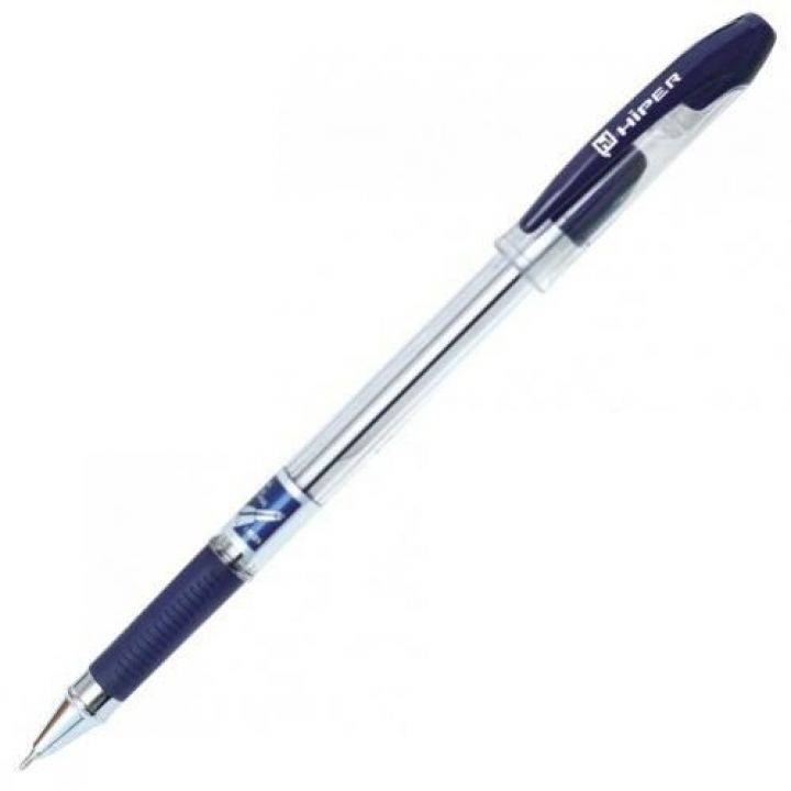 Ручка масляная Hiper MAX WRITER синяя 0.7 мм (HO-335 BLU)