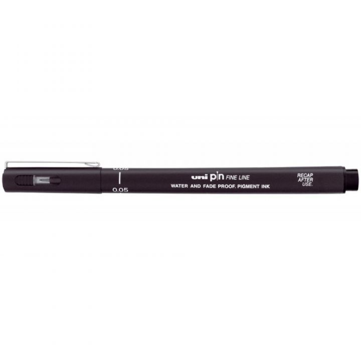 Ручка лайнер Uni Pin Fine Linе черный 0.05 мм (PIN005-200.Black)