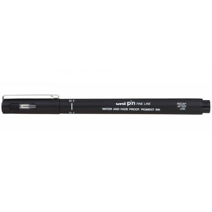 Ручка лайнер Uni Pin Fine Linе черная 0.1 мм (PIN01-200.Black)