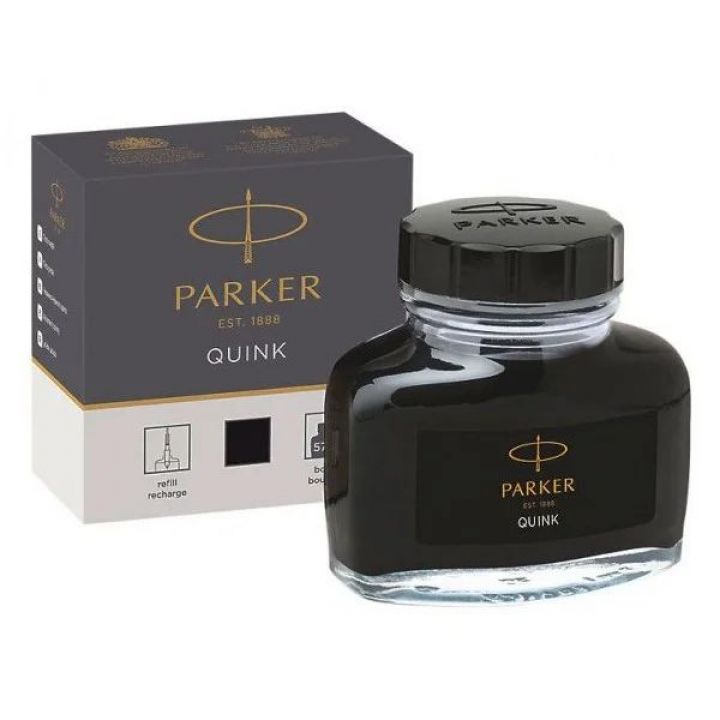 Чернила Parker Quink черный 57 мл (11 010BK)