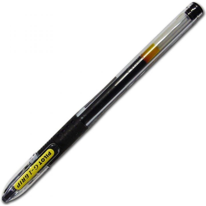 Ручка гелевая черная Pilot G1 GRIP черный 0.7 мм (BLGP-G1-7-B)