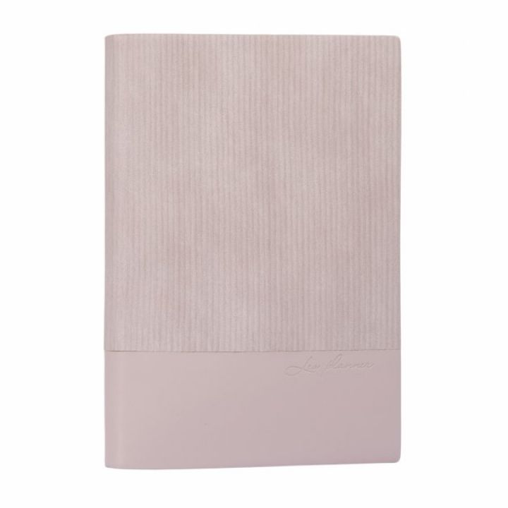 Щоденник недатований Leo Planner Velvet А5 352 аркушів світло-сірий (252167)
