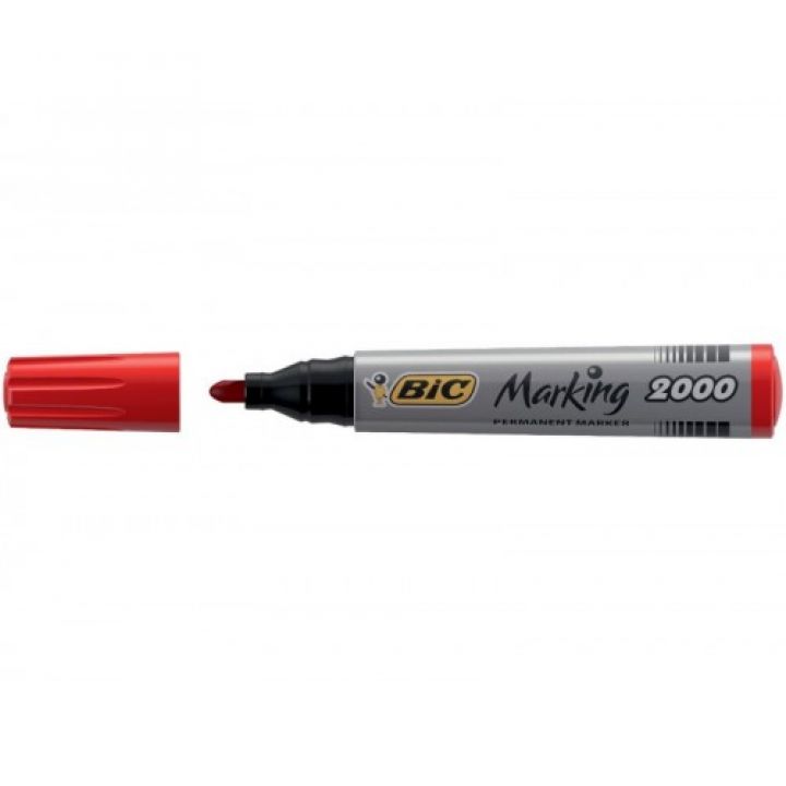 Маркер перманентный BIC красный (8209133)