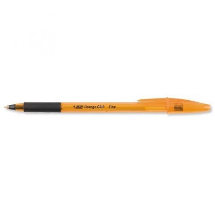 Ручка шариковая Orange Grip BIC черная (bc2115762)