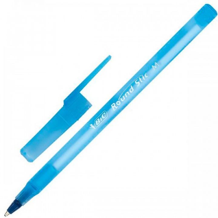 Ручка шариковая BIC Round Stic синяя (9214031)