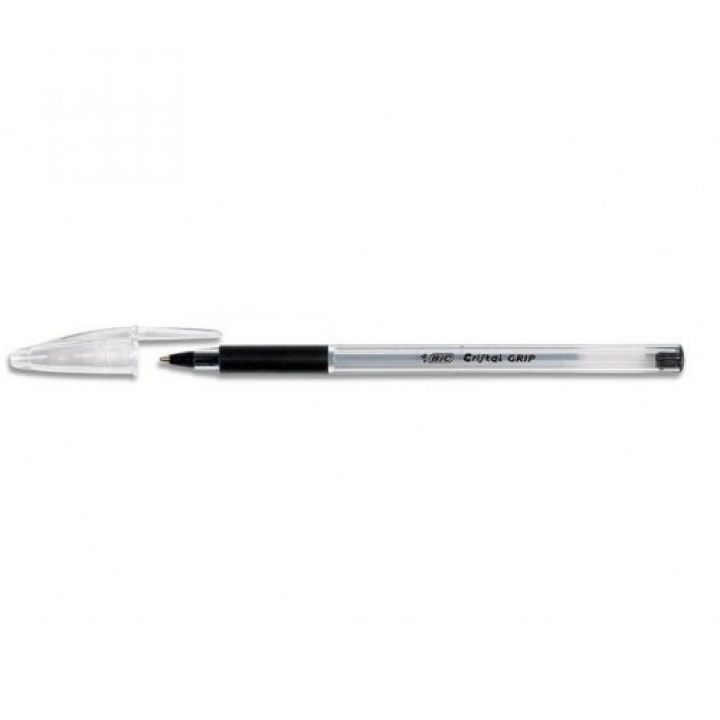Ручка шариковая Cristal Grip BIC черный (bc802800)