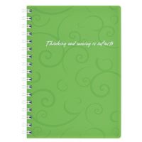 Книга для записей на пружине А6 Barocco