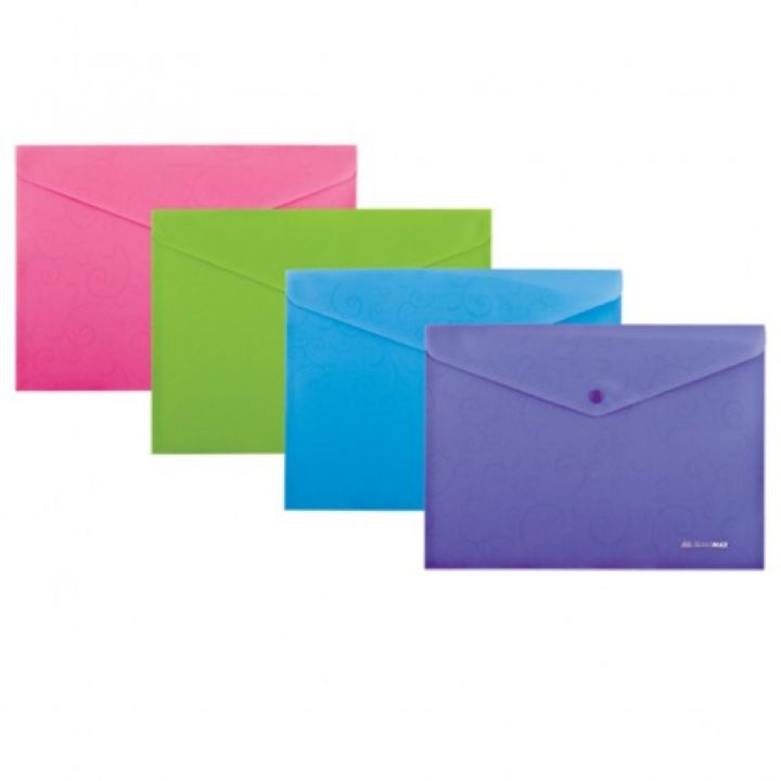 Папка-конверт А4 на кнопке BAROCCO Buromax (BM.3928-99)