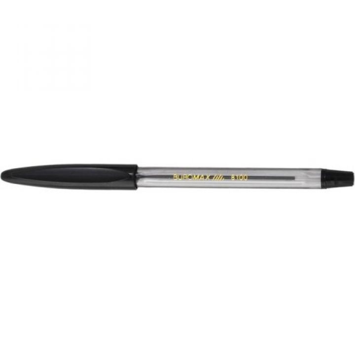 Ручка шариковая Buromax черная (BM.8100-02)