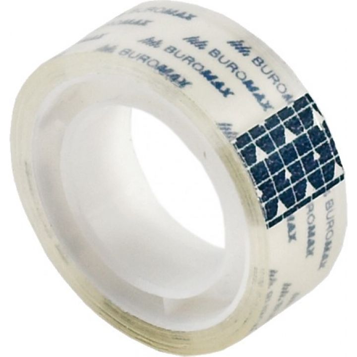 Скотч канцелярский 15 мм х 10 м Buromax 10 шт (BM.7130-01/10)