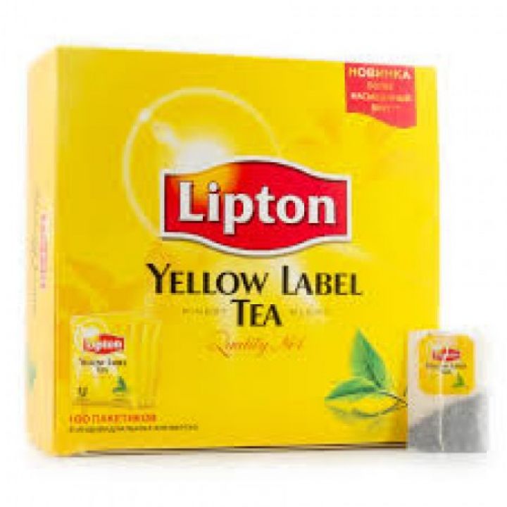 Чай черный пакетированный Yellow Label Lipton (99999983)