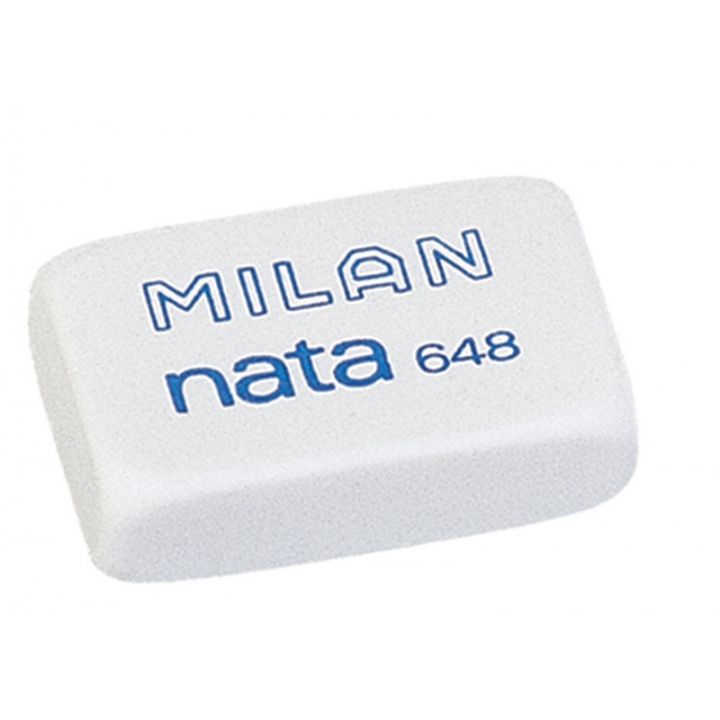 Ластик Nata Milan белый (ml.648)