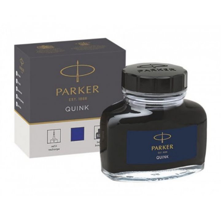 Чернила Parker Quink синий 57 мл (11 010BLU)