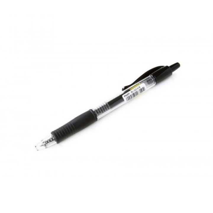 Ручка гелевая Pilot G2 черный 0.5 мм (BL-G2-5-B)