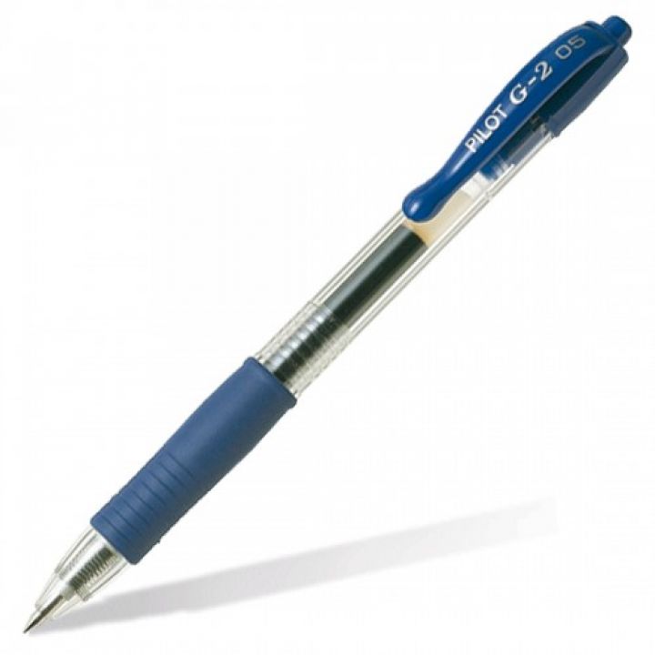 Ручка гелевая Pilot G2 синяя 0.5 мм (BL-G2-5-L)