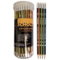 Карандаш чернографитный с ластиком треугольный