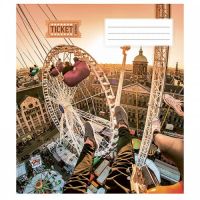 Зошит А5 96л. # УФ лак Never gives up 2598