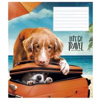 Тетрадь А5 Lets go trave