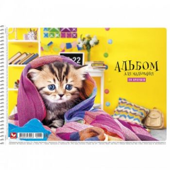 Альбом для рисования А4 на пружине