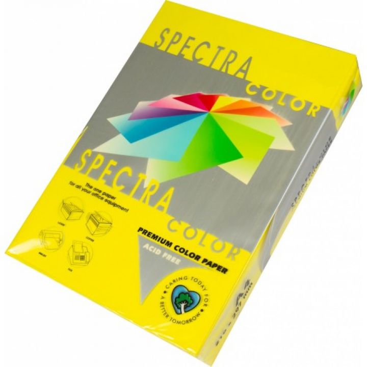 Бумага Sinar Spectra А3 80 г/м2 500 листов лимонный (IT210)