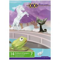 Набор цветной бумаги A4