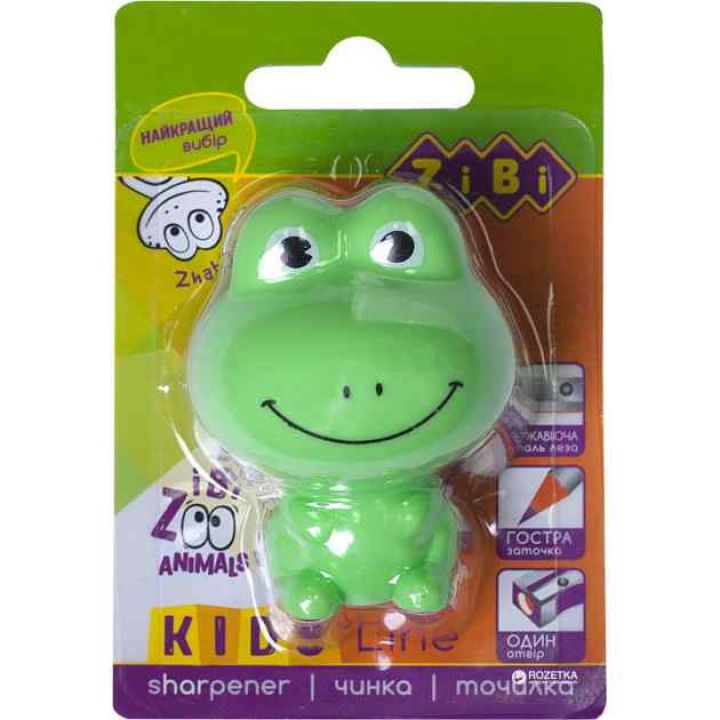 Точилка Kids Line Лягушка с контейнером ZiBi (ZB.5520-5)