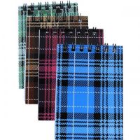 Блокнот А7 спираль верхняя 48 л